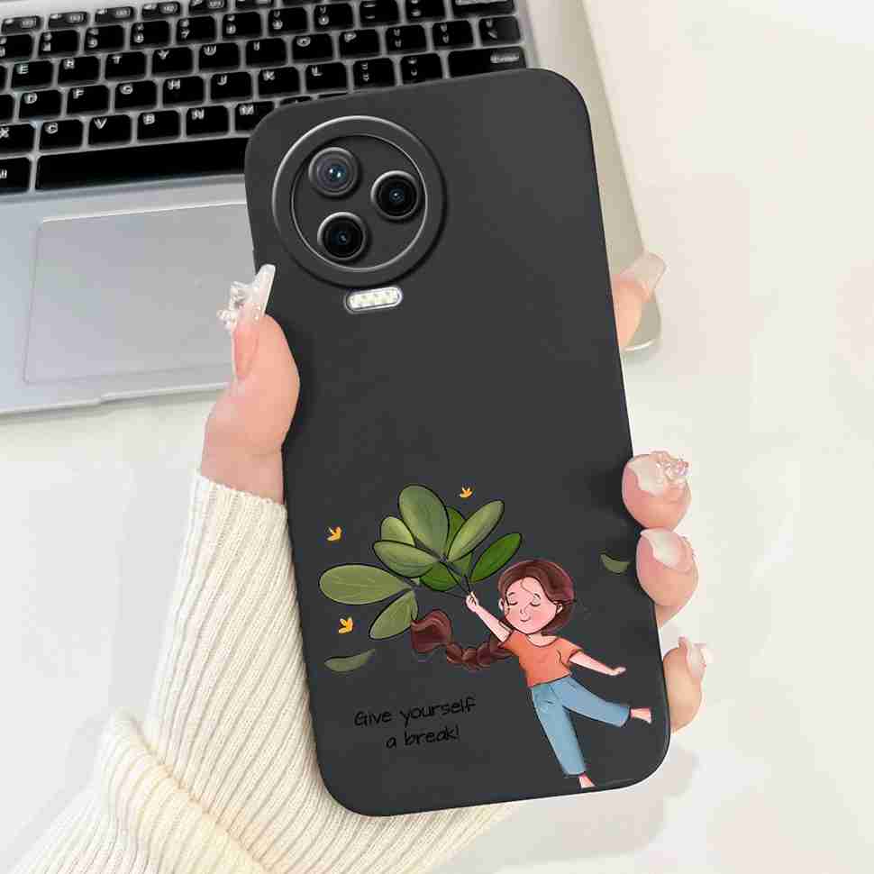 Для Infinix Note 12 Pro 4G X676B 6.7" Чехол Цветы Бабочки Мягкий Силиконовый Чехол Для Infinix Note12 2023 Бампер Корпус