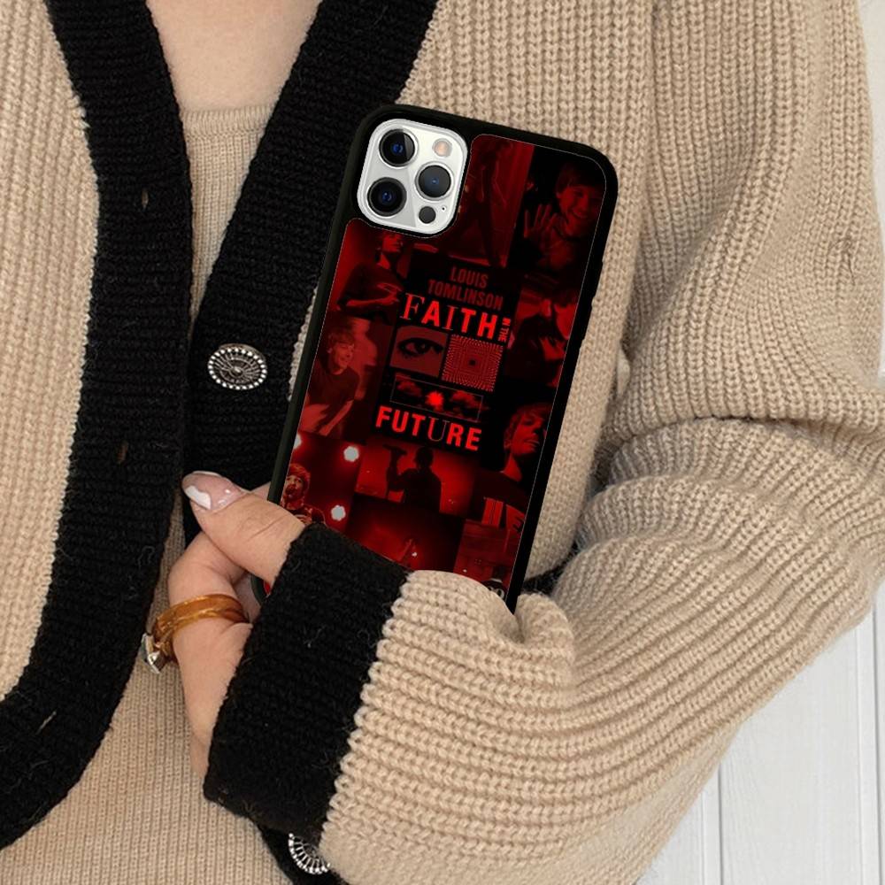 L-Luis M-Miguel Singer PC+TPU Phone Case For IPhone 17 16 15 14 13 12 11 Pro Max Plus Kawaii Cartoon Cover