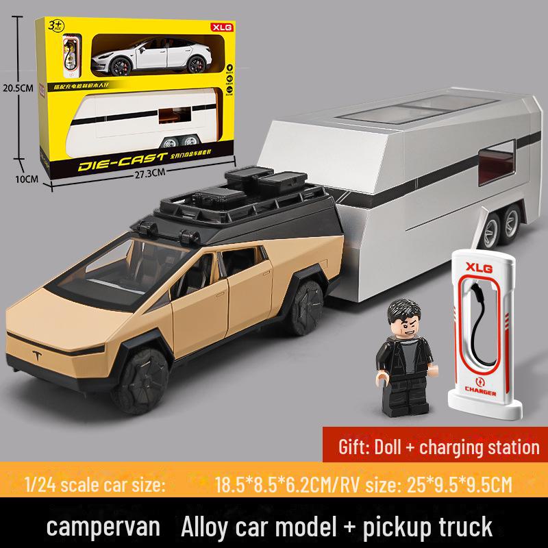 Большой игрушечный автомобиль-внедорожник из легкого сплава для детей