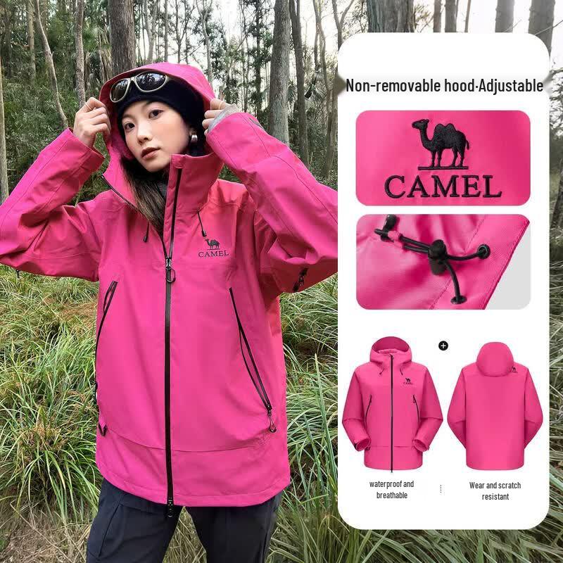 Camel Водонепроницаемая куртка с жестким верхом для улицы