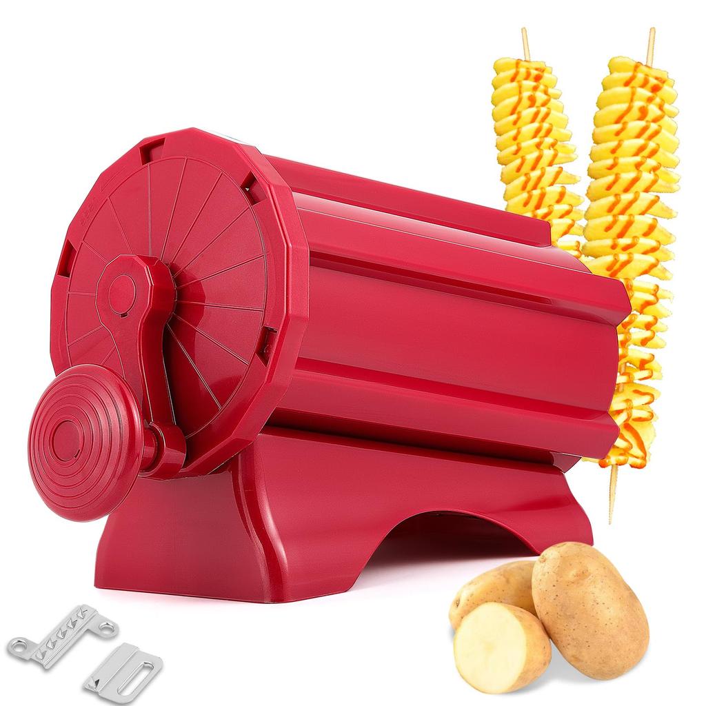 Spolehli Tornado Potato Mini Edition Лето Включает Очищающий Ураган Спиральную Картофелерезку с Легкой Пленкой без Наклеек Хассельбек Идеально для Ночи