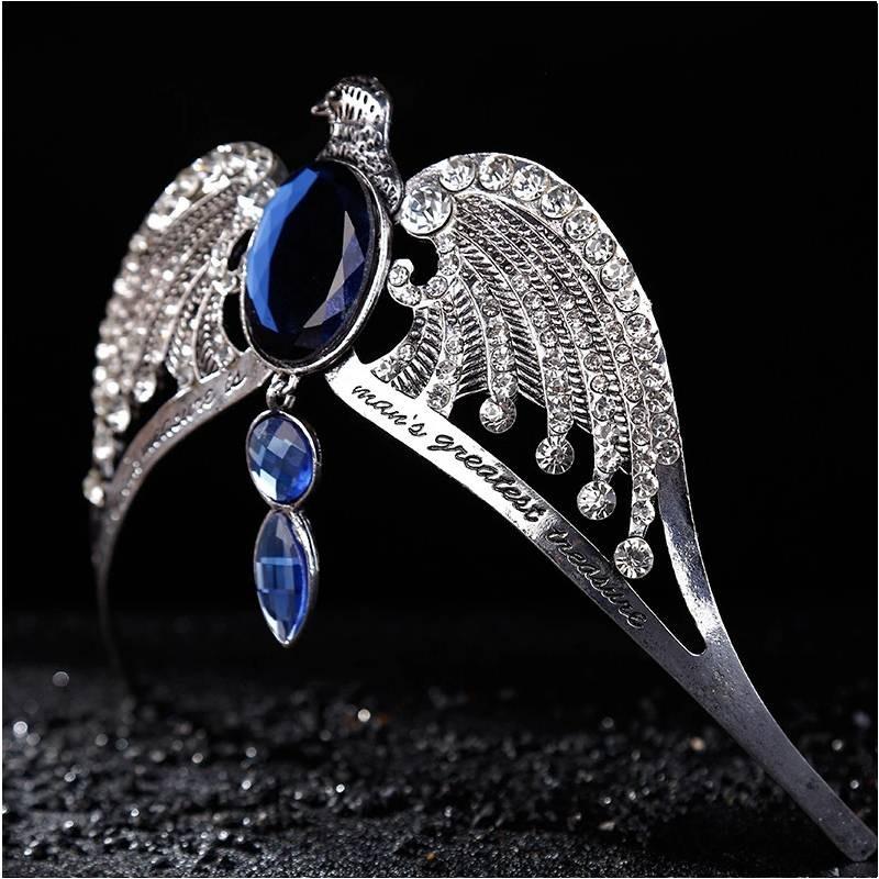Stunning Eagle Inspired Metal Crown For Ravenclaw Fans Perfect For Harry Potter Lovers
