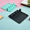 Kitchen Silicone Cutlery Holder Bpa-Free Durable Spoon Holder With Pad Heat Resistant Spoon Holder Kitchen Utensil