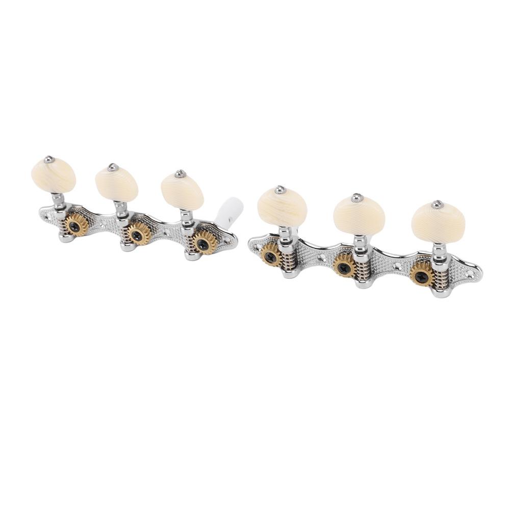 Metal Guitar Tuners Machine Heads 3L3R Configuration String Pegs Tuners For Classical Guitar