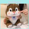 Cartoon Squirrel Plush Toy With Soft Pp Cotton Filling For Childrens Sleep Pillow Gift