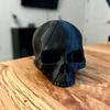 3D-печатная модель черепа Украшение Череп-антистресс Многослойное Художественное Настольное Украшение Для Гот-стиля, Научной Фантастики и Коллекционного Дисплея