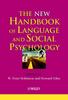Книга The New Handbook of Language and Social Psychology