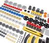 SEEMY 233 детали шестеренок для серии Technic, совместимые с LEGO Technic Parts DIY Gear Assort Pack (Подъемные рычаги, штифты, оси, разъемы)