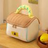 New cartoon house-shaped makeup bag; thickened large capacity makeup bag for travel storage bag.