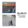 Nihon Clean Tech Stand Dustpan & Broom Set, Forest Green, 25cm Wide X 22cm Deep X 85cm High, Outdoor Use, Strong Synthetic Fiber, Cleans Fine Dust and