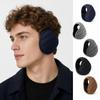 Thick Plush Lined Winter Earmuffs Soft Windproof Ear Covers Portable Plush Earmuffs  Outdoor Use