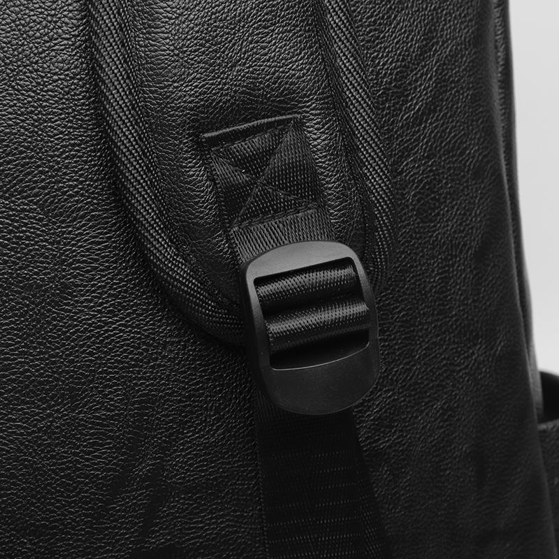 Мужской ПУ рюкзак деловой компьютерный рюкзак большой емкости рюкзак для улицы студенческий школьный рюкзак