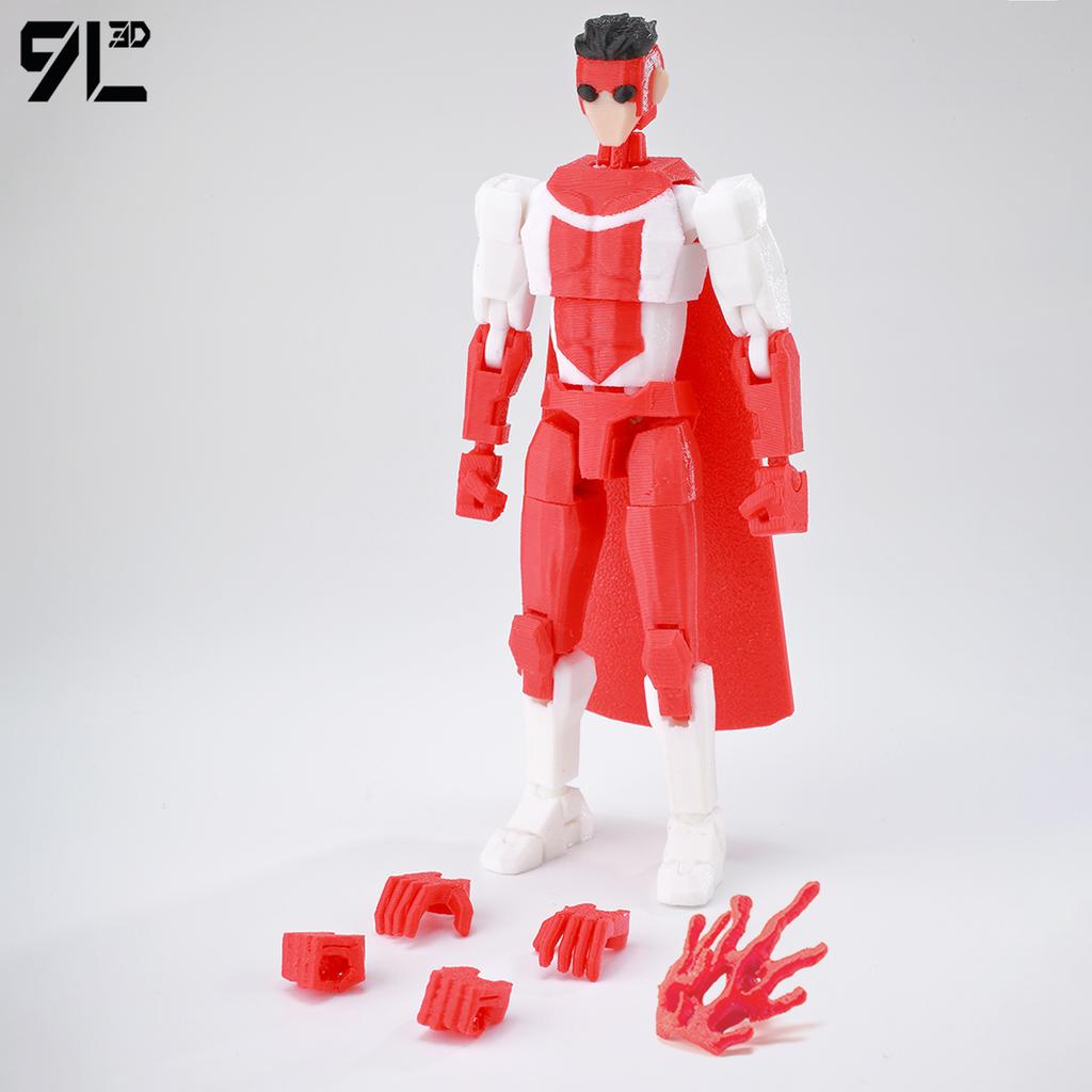 9L3D Printe Dummy13 T13 Непобедимый Марк Грейсон Пуленепробиваемый Марк Грейсон Фигурка Действия Аниме Коллекционная Модель Игрушка Для Детей Подарок
