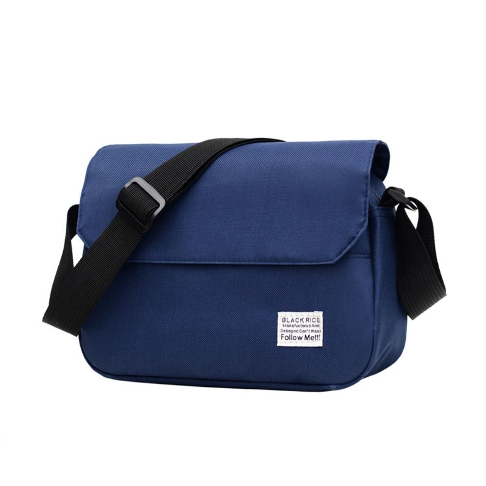 Solid Color Crossbody Bag Waterproof Leisure Bandage Bag Casual Street Bags Student