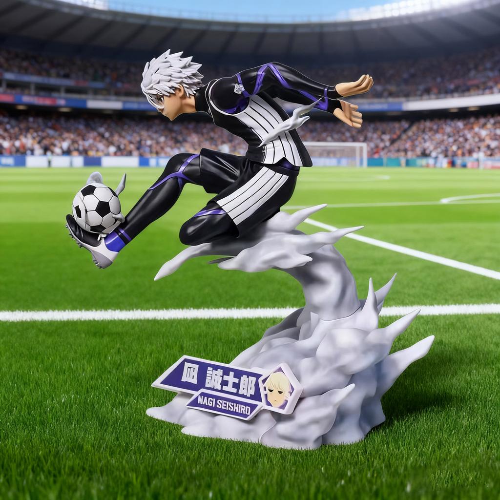 Fun Anime Character Figure Kit Unpainted, Ready For Assembly - A Great Hobby Project.