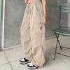 Laceup Waist Solid Ladies Elastic Color Casual Trousers Slim Fit Small Feet Belted Womens Pants