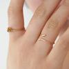 geegee [silver925] rose petal ring (2color)