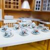 New Mini Doll House Accessories Ceramic 5 Styles Pocket Tea Set China Tea Cup for 1/6 BJD Doll/for 11.5" Doll/for Blythe Doll