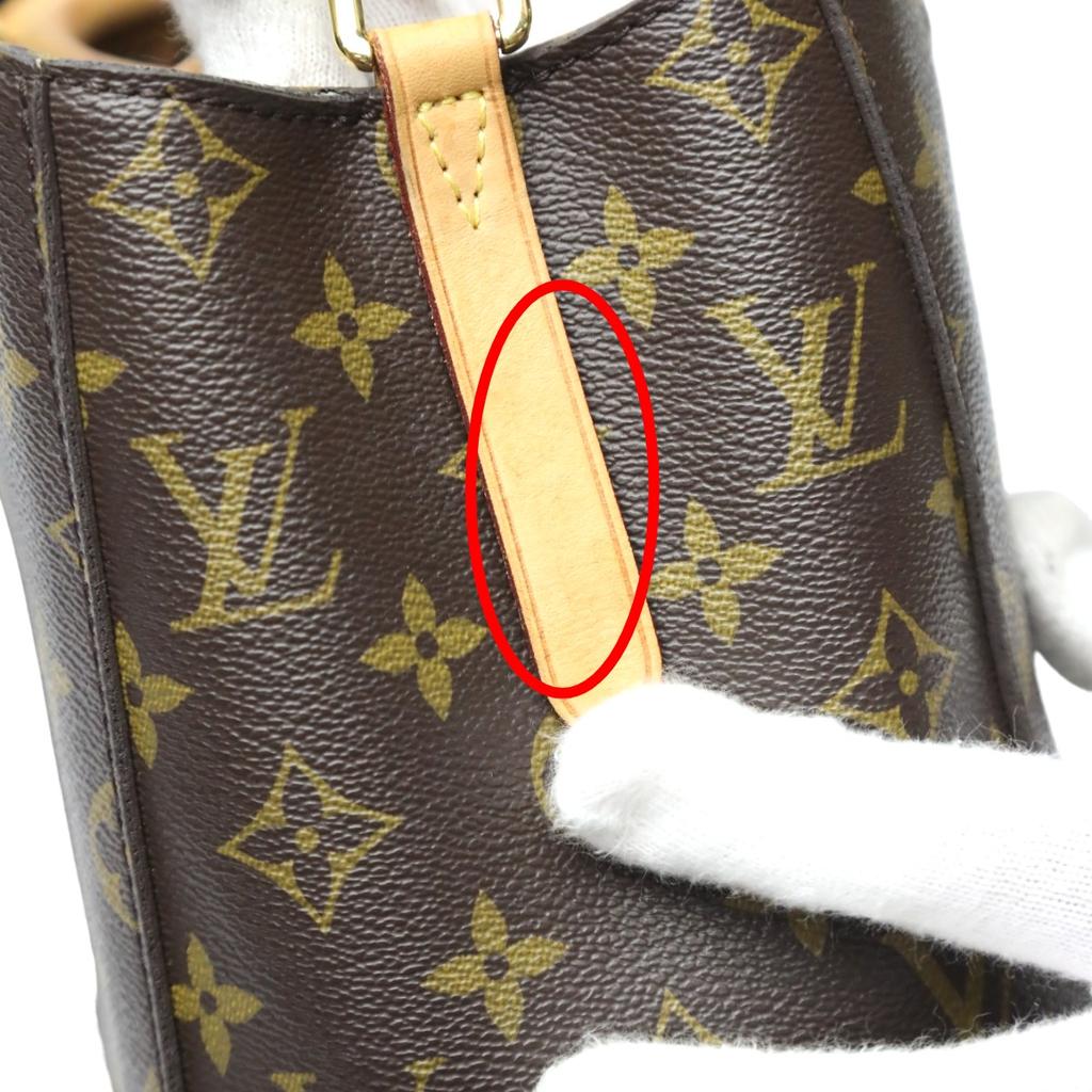 LOUIS VUITTON Monogram Montaigne BB Shoulder Bag Monogram canvas Brown M41055 Used
