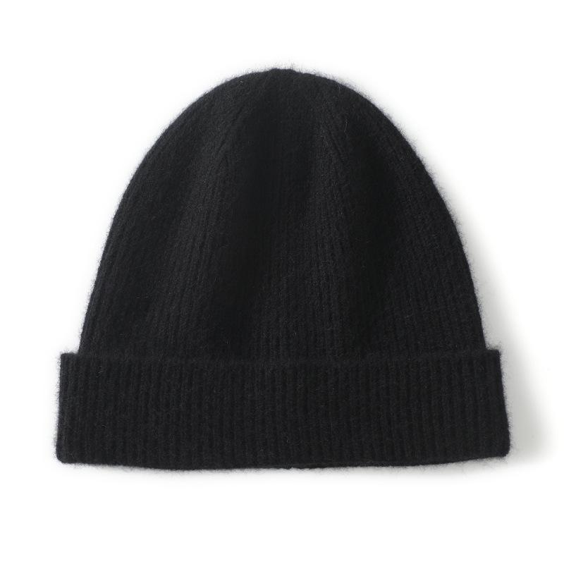 Spot autumn and winter cashmere children's knitted hat baby toddler cold and warm boy wool headhat