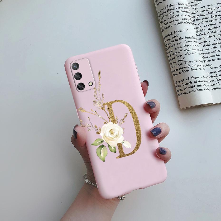 For Oppo Reno 6 Lite Case CPH2365 Cute Letters Cover Soft Silicone Case For Oppo Reno6 Lite Reno 6Lite Coque Fundas Capas Bumper