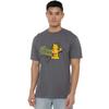Garfield Just Pretend Im Listening T-Shirt S-4XL Charcoal