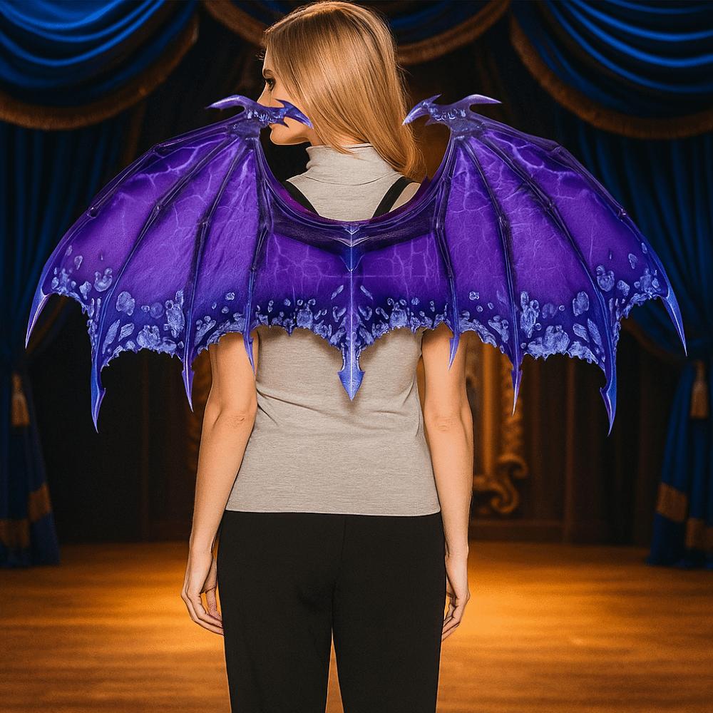Foldable Halloween Dragon Wing Non-woven Fabric Cosplay Wing Costume Masquerade Dragon Wing Adult