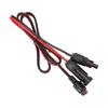 Solar To 30A Copper Mobile Energy Storage Battery Adapter Cable Charging Connector Cable for Anderson 30A 12AWG 1.0m