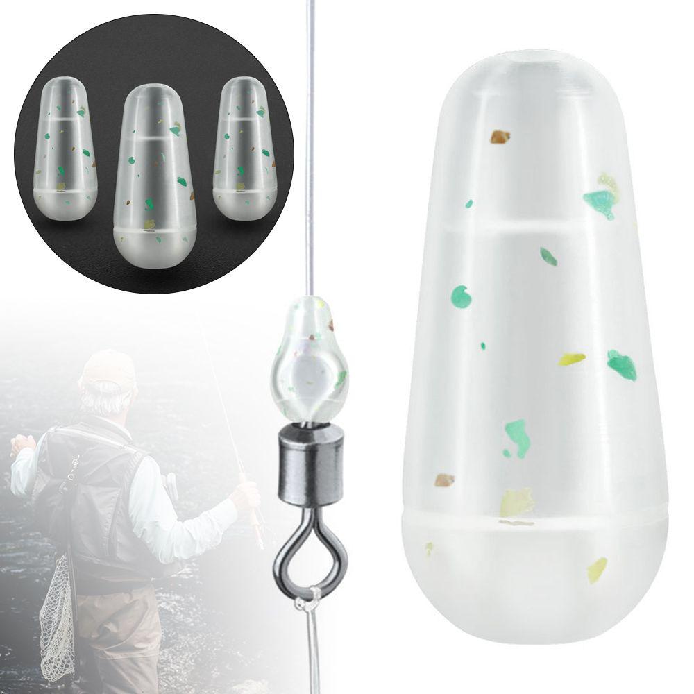 Sub Wire Winding Fishing Gear Fishing Hooks Supplies Anti Entanglement Beans Silicone Camouflage