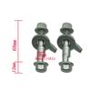 2x 12.9 Level Screw Camber Bolt Nut Car Wheel Alignment Arc Eccentric Screw Adjustment Repair Tool 10mm 12mm 13mm 14mm 15mm 16mm
