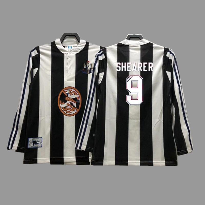 Retro Newcastle United Football Jerseys Short Long Sleeve Soccer Shirts Men Women Sports