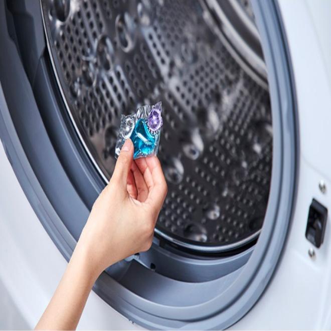 (Сделано в Корее) Power Capsule Стиральный порошок с тройным ароматом лаванды (32 шт.)
