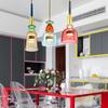 Colorful LED Pendant Lights for Home Decoration Lamp Living Room Bedroom Lamp Indoor Glass Hanging Lamp Lighting Fixtures