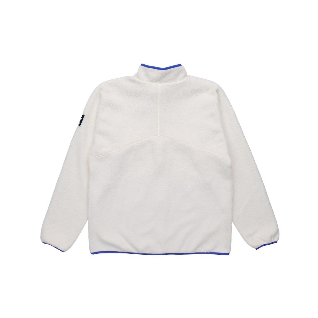 adidas Originals Trefoil Sherpa Куртка на полной молнии Мужская верхняя одежда Белая EE0309
