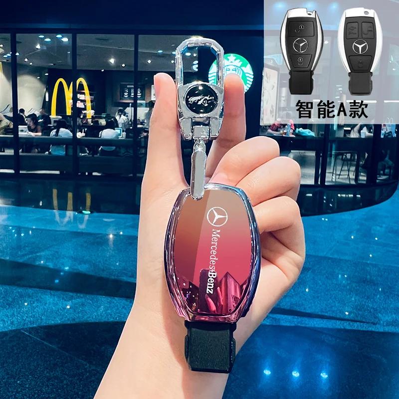 RPO5 TPU Key Fob Cover For Mercedes Benz A B C E S Class W204 W205 W212 W213 W176 GLC MAYBACH Keyless Soft Case