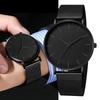 Top Brand Luxury Watches Men Fashion Stainless Steel Mesh Belt Quartz Wristwatch Simple Casual Clock Gift Relogio Masculino