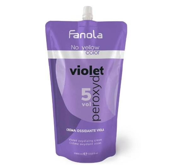 Fanola No Yellow Violet Oxy Cream 5Vol1.5% 1000