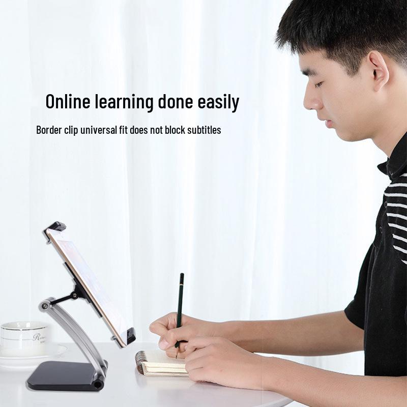 Adjustable Tablet & Phone Stand for 4-15 Inch Devices - Ideal for iPad & Live Streaming