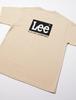 Бежевая футболка с принтом на спине Lee XL LT2940-316