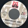 7-дюймовая пластинка WAYNE MARSHALL & ASSASSIN / KID KUR - Independent Girls / Any Gal MM115 Mo' Music Produ 2003 Ямайка Регги, Ска и Даб Б/У