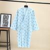 Summer Japanesestyle Kimono Pajamas New 100 Cotton Gauze Pajamas Nightgown Ladies Spa Yukata Homewear Long Pajamas Women