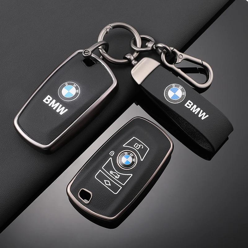 Hot 2025 TPU Car Key Case Full Cover Shell For BMW 1 3 5 7 Series X1 X3 X4 X5 F10 F15 F16 F20 F30 F18 F25 M3 M4 E34 Keyless Acc