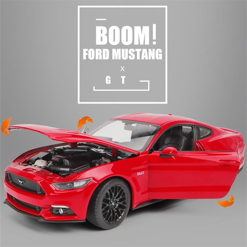 Welly 1/24 2015 Ford Mustang GT Shelby Сплав Спортивный Автомобиль Модель Литье под Давлением Металл Гоночный Автомобиль Транспортные Средства Модель Симуляция Детские Игрушки Подарок