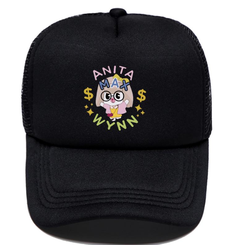 WYNN Mesh Cap: Drake Anita Max Vnn Baseball Style with Cartoon Duck Design