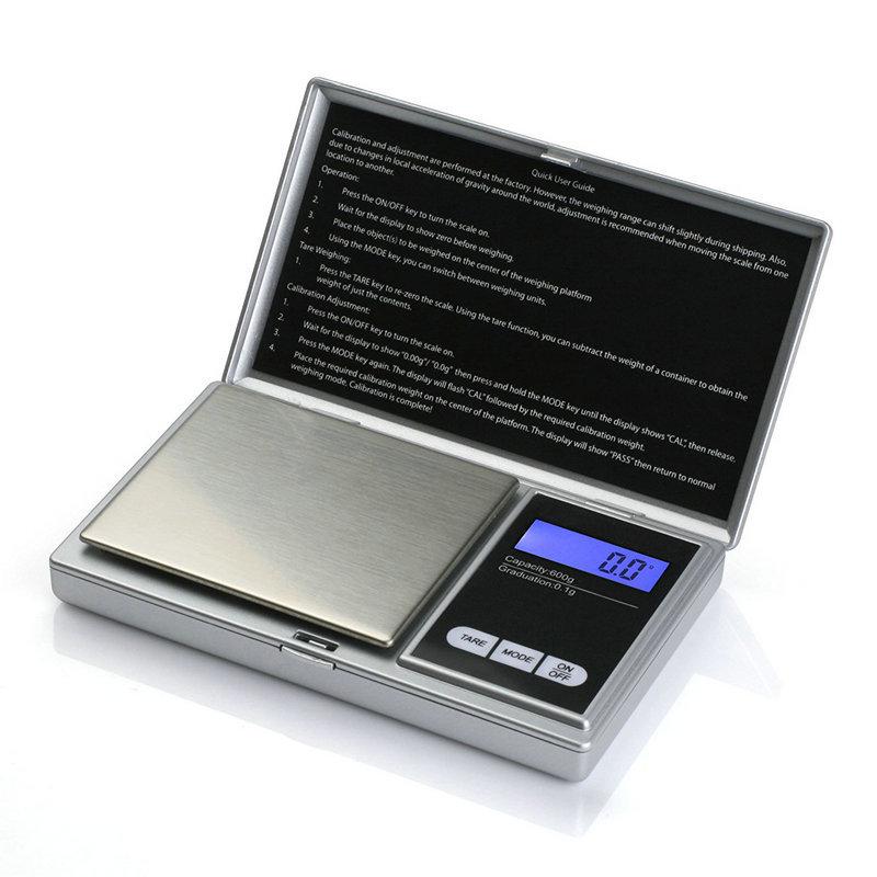 Mini 500g Palm Jewelry Scale: 0.01g Precision Pocket Kitchen Weigher