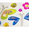 Gel Window Decoration - Butterflies - Glitter