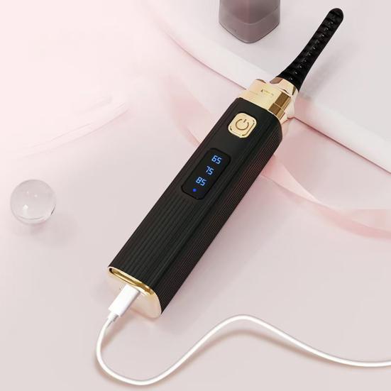 Электрические щипцы для завивки ресниц с защитным чехлом, быстро нагревающиеся, с подогревом, USB-щеточка для завивки ресниц, один зажим для формирования щипцов для завивки ресниц