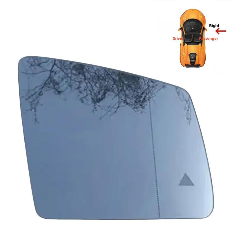Class Rear Blind Spot Heated Mirror Glass Cover Turn Signal Light Bottom for Mercedes-Benz GL W164 2009-2016 W166 GLE GLS G R