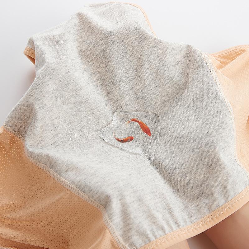 Дышащие непромокаемые трусы для менструации больших размеров со средней посадкой