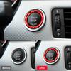 For BMW 3 Series E90 E92 E93 2009-2012 Accessories Carbon Fiber Car One Click Start Button Decoration Ring Trim Cover Stickers